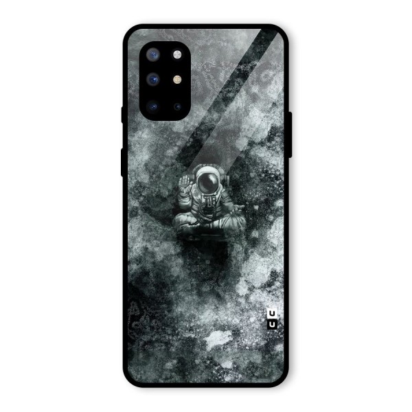 Meditating Spaceman Glass Back Case for OnePlus 8T