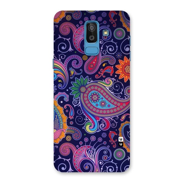 Mehendi Pattern Back Case for Galaxy J8