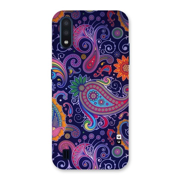 Mehendi Pattern Back Case for Galaxy M01