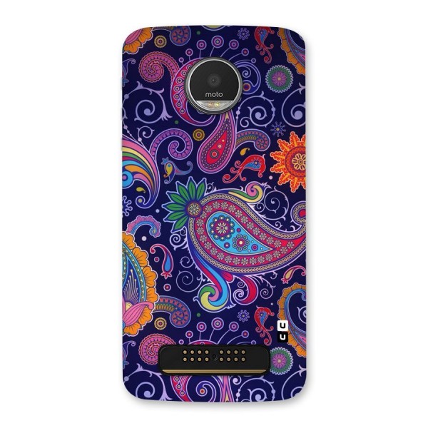 Mehendi Pattern Back Case for Moto Z Play