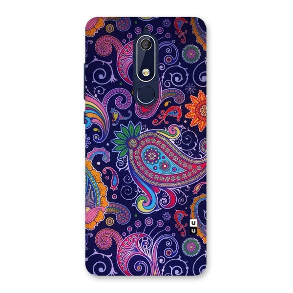 Mehendi Pattern Back Case for Nokia 5.1