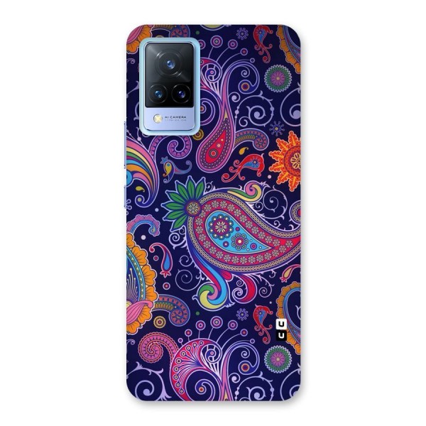 Mehendi Pattern Back Case for Vivo V21 5G