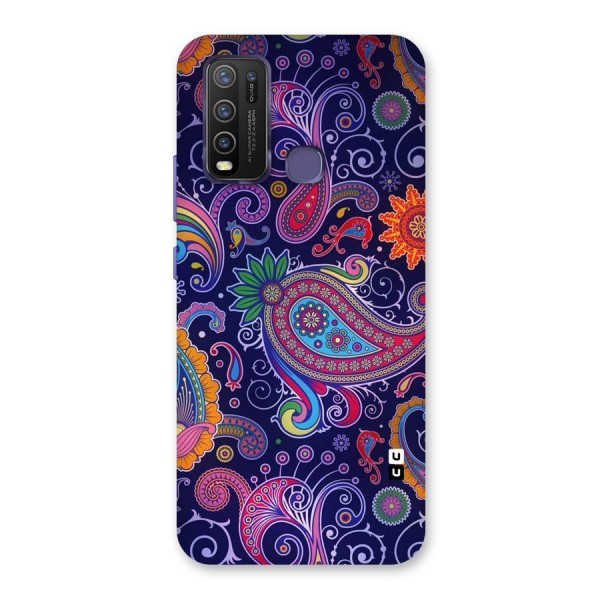 Mehendi Pattern Back Case for Vivo Y30