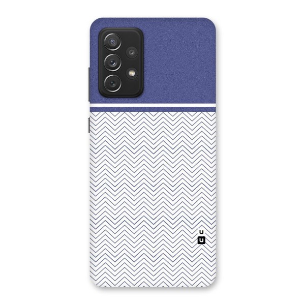 Melange Striped Pattern Back Case for Galaxy A72