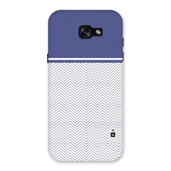 Melange Striped Pattern Back Case for Galaxy A7 (2017)