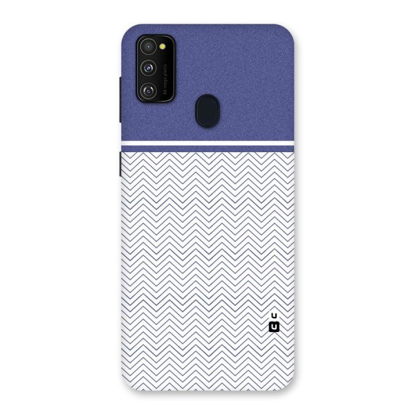 Melange Striped Pattern Back Case for Galaxy M21