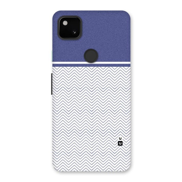 Melange Striped Pattern Back Case for Google Pixel 4a