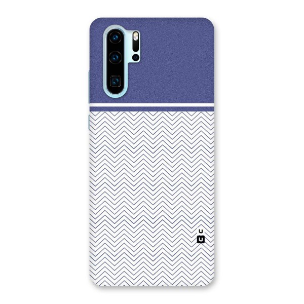 Melange Striped Pattern Back Case for Huawei P30 Pro