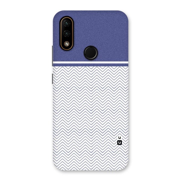 Melange Striped Pattern Back Case for Lenovo A6 Note