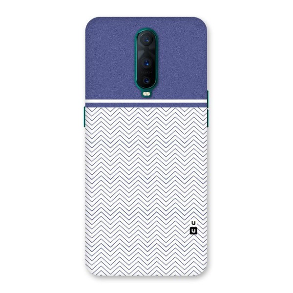 Melange Striped Pattern Back Case for Oppo R17 Pro