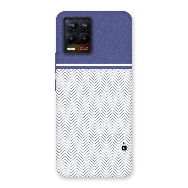 Melange Striped Pattern Back Case for Realme 8