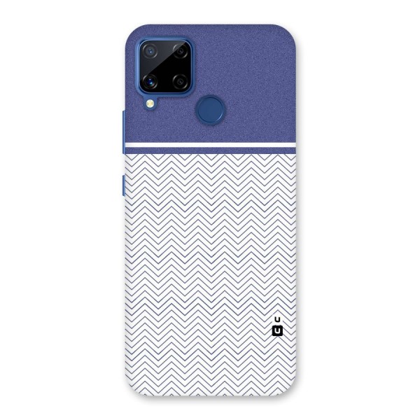 Melange Striped Pattern Back Case for Realme C12