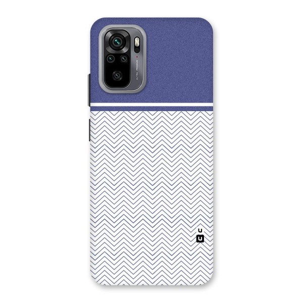 Melange Striped Pattern Back Case for Redmi Note 10