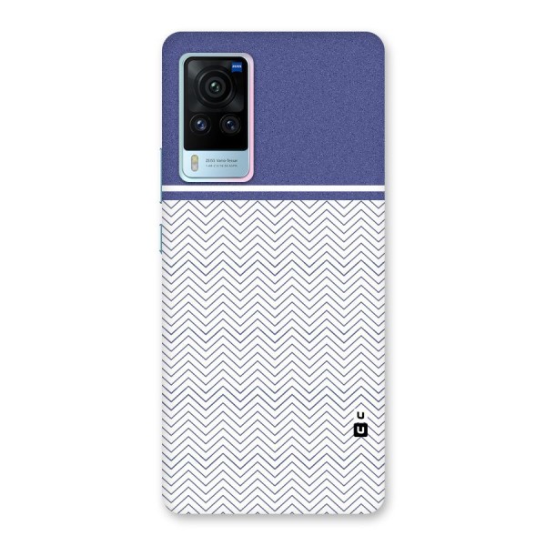 Melange Striped Pattern Back Case for Vivo X60 Pro