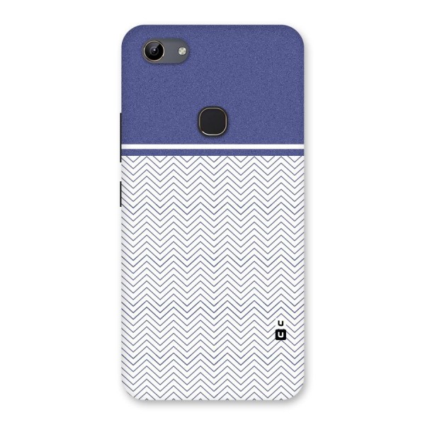 Melange Striped Pattern Back Case for Vivo Y81