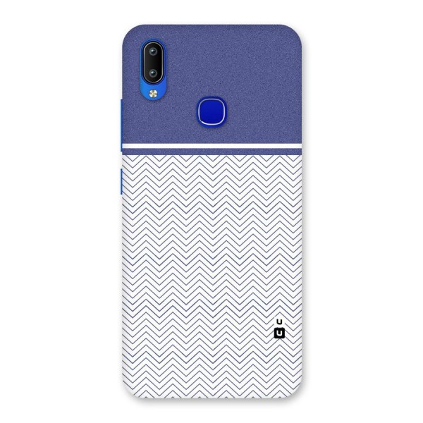 Melange Striped Pattern Back Case for Vivo Y91