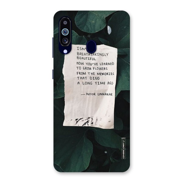 Memories Back Case for Galaxy A60