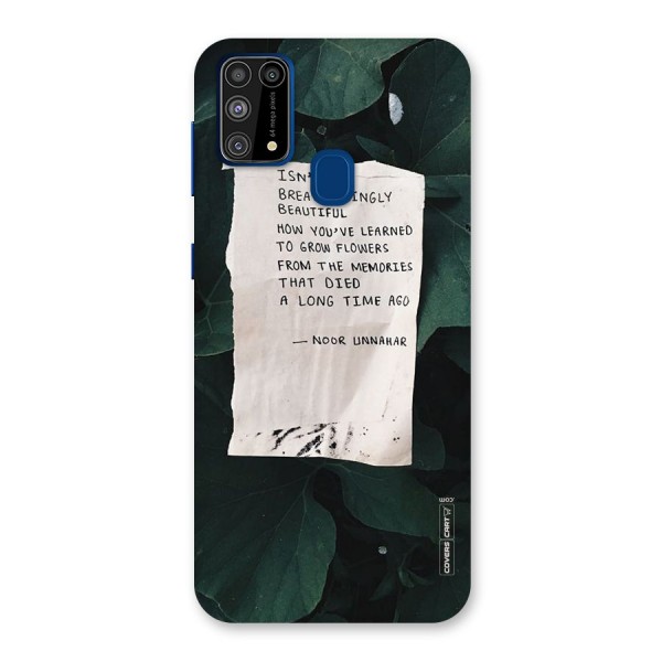 Memories Back Case for Galaxy F41