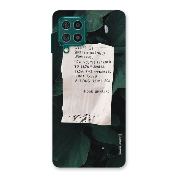 Memories Back Case for Galaxy F62