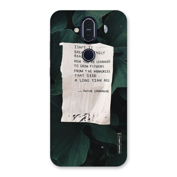 Memories Back Case for Nokia 8.1