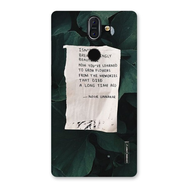 Memories Back Case for Nokia 8 Sirocco