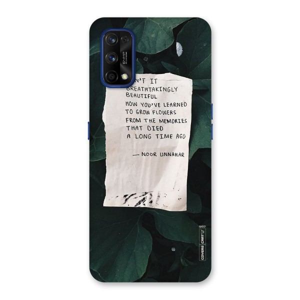 Memories Back Case for Realme 7 Pro