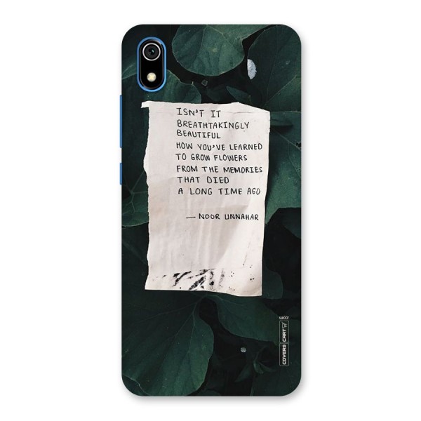 Memories Back Case for Redmi 7A