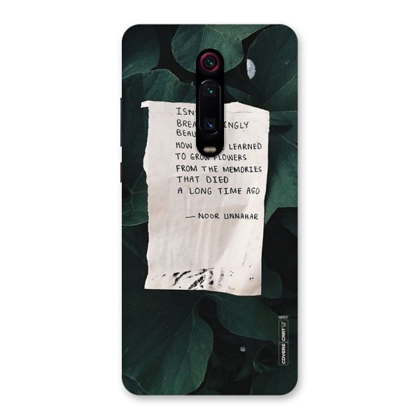 Memories Back Case for Redmi K20 Pro