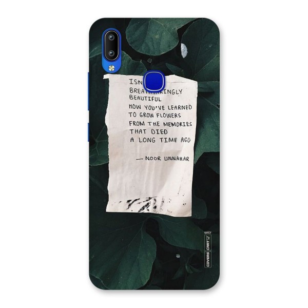 Memories Back Case for Vivo Y91