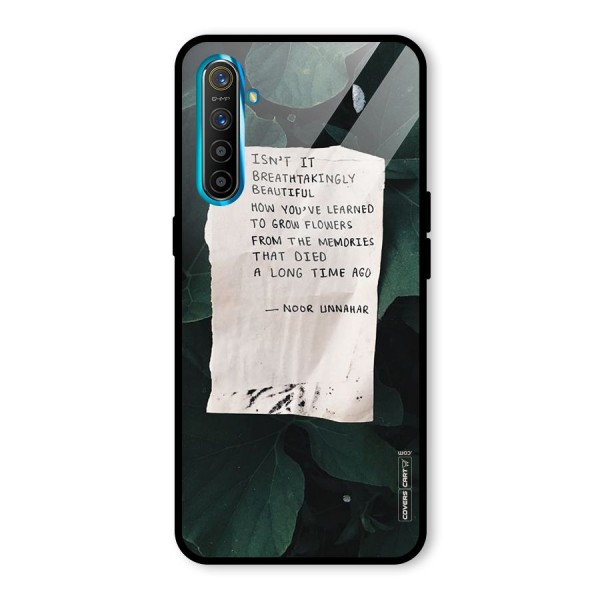 Memories Glass Back Case for Realme XT