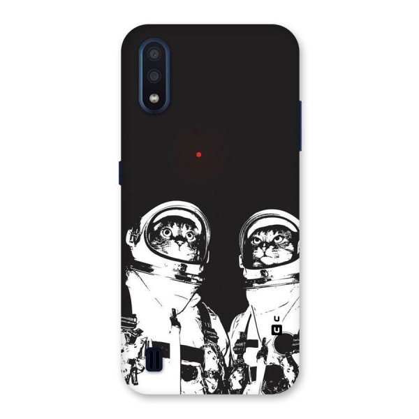 Meow Moon Back Case for Galaxy M01