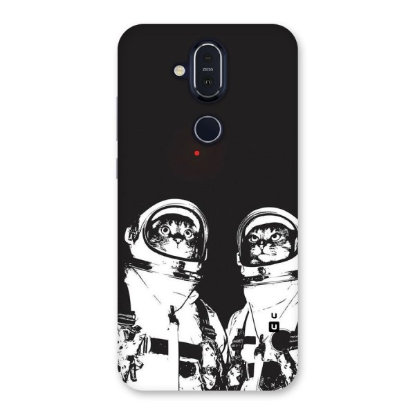 Meow Moon Back Case for Nokia 8.1