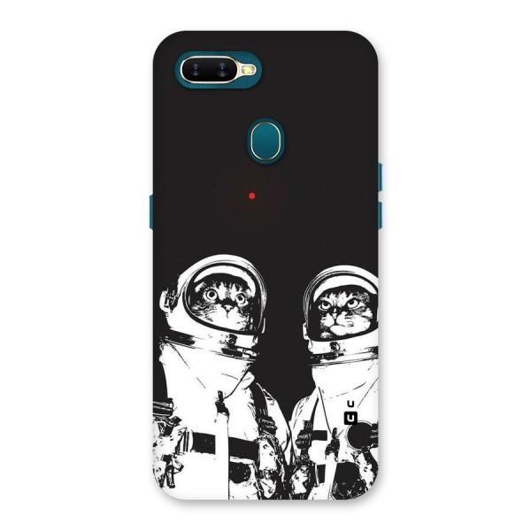 Meow Moon Back Case for Oppo A12