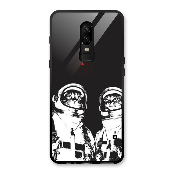 Meow Moon Glass Back Case for OnePlus 6