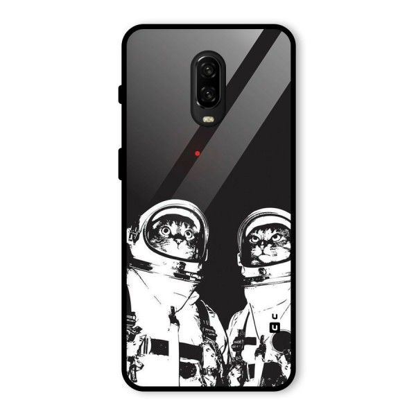 Meow Moon Glass Back Case for OnePlus 6T