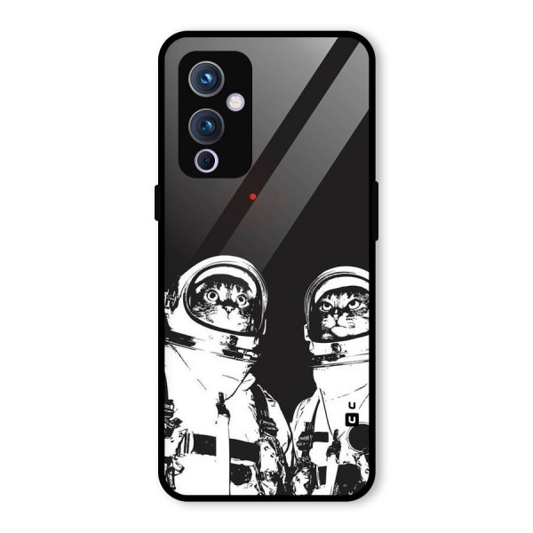 Meow Moon Glass Back Case for OnePlus 9