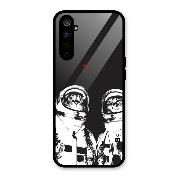 Meow Moon Glass Back Case for Realme 6