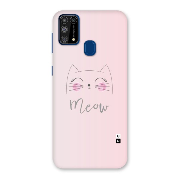 Meow Pink Back Case for Galaxy F41