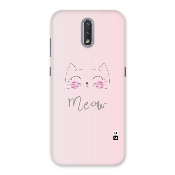 Meow Pink Back Case for Nokia 2.3