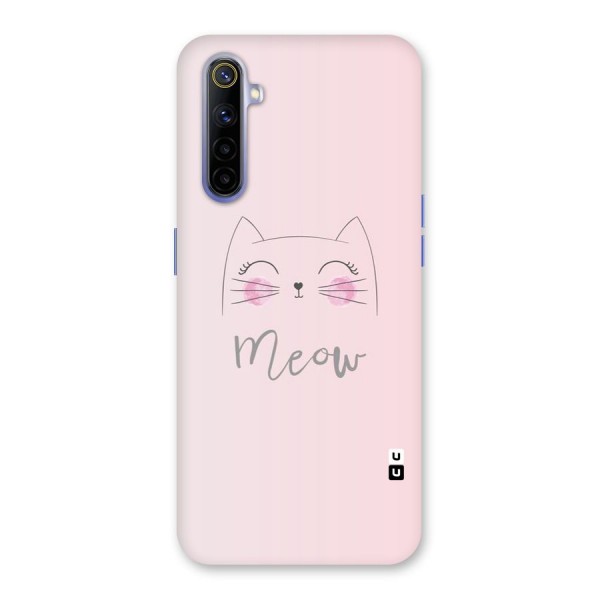 Meow Pink Back Case for Realme 6