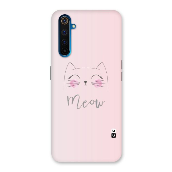 Meow Pink Back Case for Realme 6 Pro