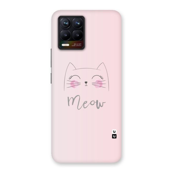 Meow Pink Back Case for Realme 8