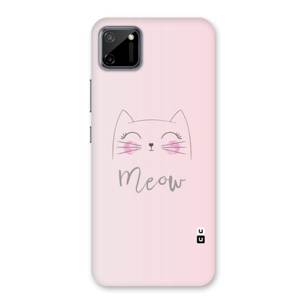 Meow Pink Back Case for Realme C11