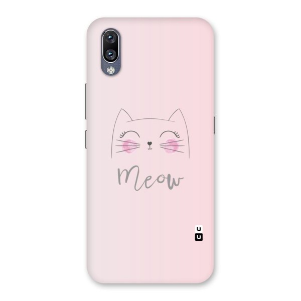 Meow Pink Back Case for Vivo NEX