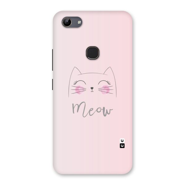 Meow Pink Back Case for Vivo Y81