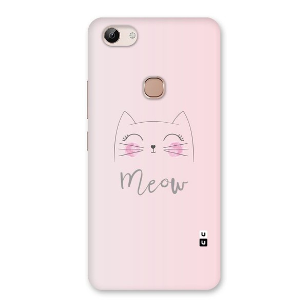 Meow Pink Back Case for Vivo Y83