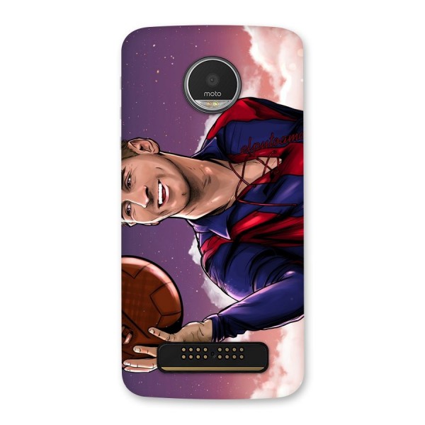 Messi Artwork Back Case for Moto Z Play