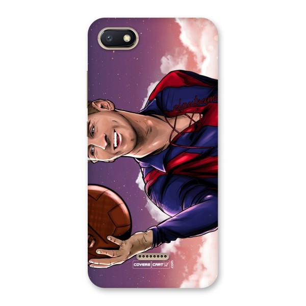 Messi Artwork Back Case for Redmi 6A