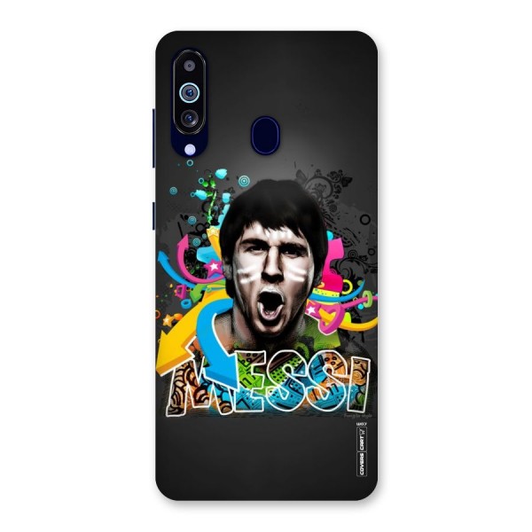 Messi For Argentina Back Case for Galaxy A60