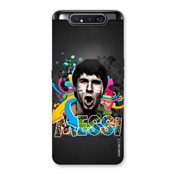 Messi For Argentina Back Case for Galaxy A80